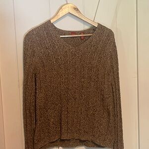Valerie Stevens Brown Knit Pullover